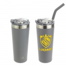 NAYAD™ Trouper 22 oz Stainless Double Wall Tumbler with St