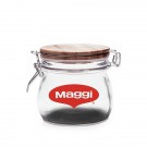 16 oz Glass Candy Jars with Wire Wooden Lids