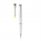 Allende Twist Plastic Pen with Highlighter