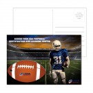 Post Card with Full Color Football Luggage Tag