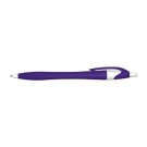 Retractable Ball Point Pen with Colored Barrel