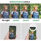 LED Clip On Virtual Online Meeting / Selfie Ring Light