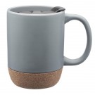 13 oz. Barista Ceramic Mug with Cork Bottom