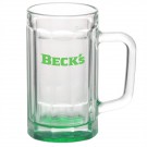15 oz. Sports Fan Glass Beer Mugs