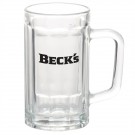 15 oz. Sports Fan Glass Beer Mugs
