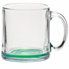 13 oz. Clear Glass Coffee Mugs