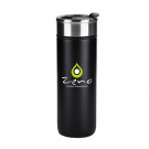 18 oz Stainless Steel Cup with Stopper