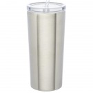 16 oz. Mira Stainless Steel Tumbler with Straw
