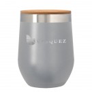 12 Oz. Vinay Stemless Wine Glass With Bamboo Lid