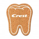 Tooth Shaped Cork Coaster