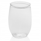 16 oz. Plastic Stemless Wine Glasses