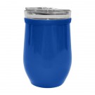 8 Oz. Glass And Stainless Steel Wine Tumbler