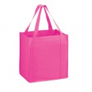 Breast Cancer Awareness Pink Grocery Bag - Screen Print
