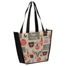 Sublimated PET Non-Woven Trapezoid Tote Bag Gusset 12