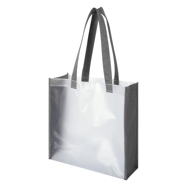 Heathered Frost Tote Bag