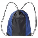 Zipper Pocket Drawstring Backpacks