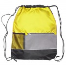 15W X 18H  inch Front Pocket Drawstring Backpacks