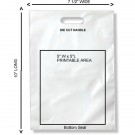 Reusable & Recyclable Plastic Bag - 7.5