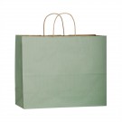 Matte Color Paper Shopper Bags - Flexo Ink