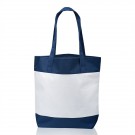 Seaside Tote Bags with Front Zipper
