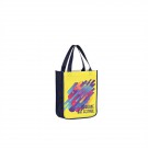 OPP Laminated Non-Woven Rounded Bottom Tote- Dye Sublimation