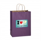 Matte Paper Shopper Bag in CMYK - Color Evolution