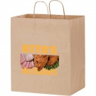 Natural Kraft Carry-Out Bags in CMYK - Color Evolution