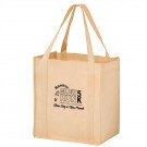 Recession Buster Non-Woven Grocery Totes  - Screen Print