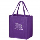Recession Buster Non-Woven Grocery Totes  - Screen Print
