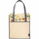 Big Grocery Vintage Matte Laminated Non-Woven Tote