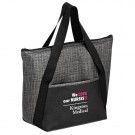 Insulated Patterned Non-Woven Lunch Tote - Screen Print