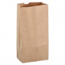 Natural Kraft Paper SOS Lunch Bag - 8 lb - Flexo Ink