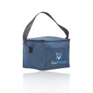 Heathered 6 Pack Insulated Cooler Lunch Bag