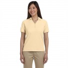 Devon & Jones Ladies' Short-Sleeve Y-Collar Polo Shirt