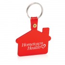 House Shaped Soft Key Tags