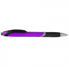 Bright Colors Rubber Grip Ballpoint Pen