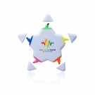 Star Shaped 5 Color Highlighter