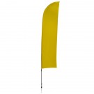 13' Solid-Color Blade Sail Sign, 1-Sided, Ground Spike
