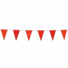 105' Red Pennant String