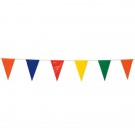 105' Multicolor Pennant String