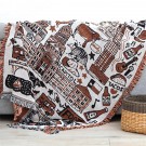 HD Custom Woven Tapestry Throw - Mid Size