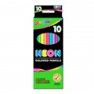 10 Pack Neon Colored Pencils - 7
