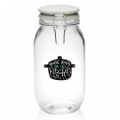 51 oz. Elrow Clip Top Glass Storage Jars