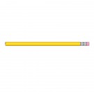 #2 HB Lead Pencil with Classic Colored Barrel & Pink Eraser