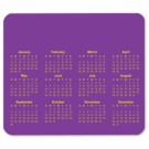 Customized Horizontal Calendar Mouse Pad