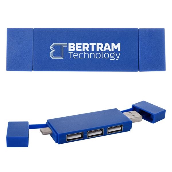 3-Port USB Hub Type-C Connector
