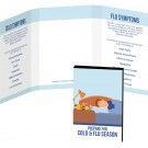 Awareness Tek Booklet w/Tooth shaped Dental Floss Keychain
