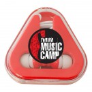 Earbuds with Triangle Case