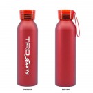 20oz. Aluminum Bottle with Silicone Carrying Strap