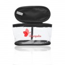 Clear PVC Cosmetic Travel Bag with Handle